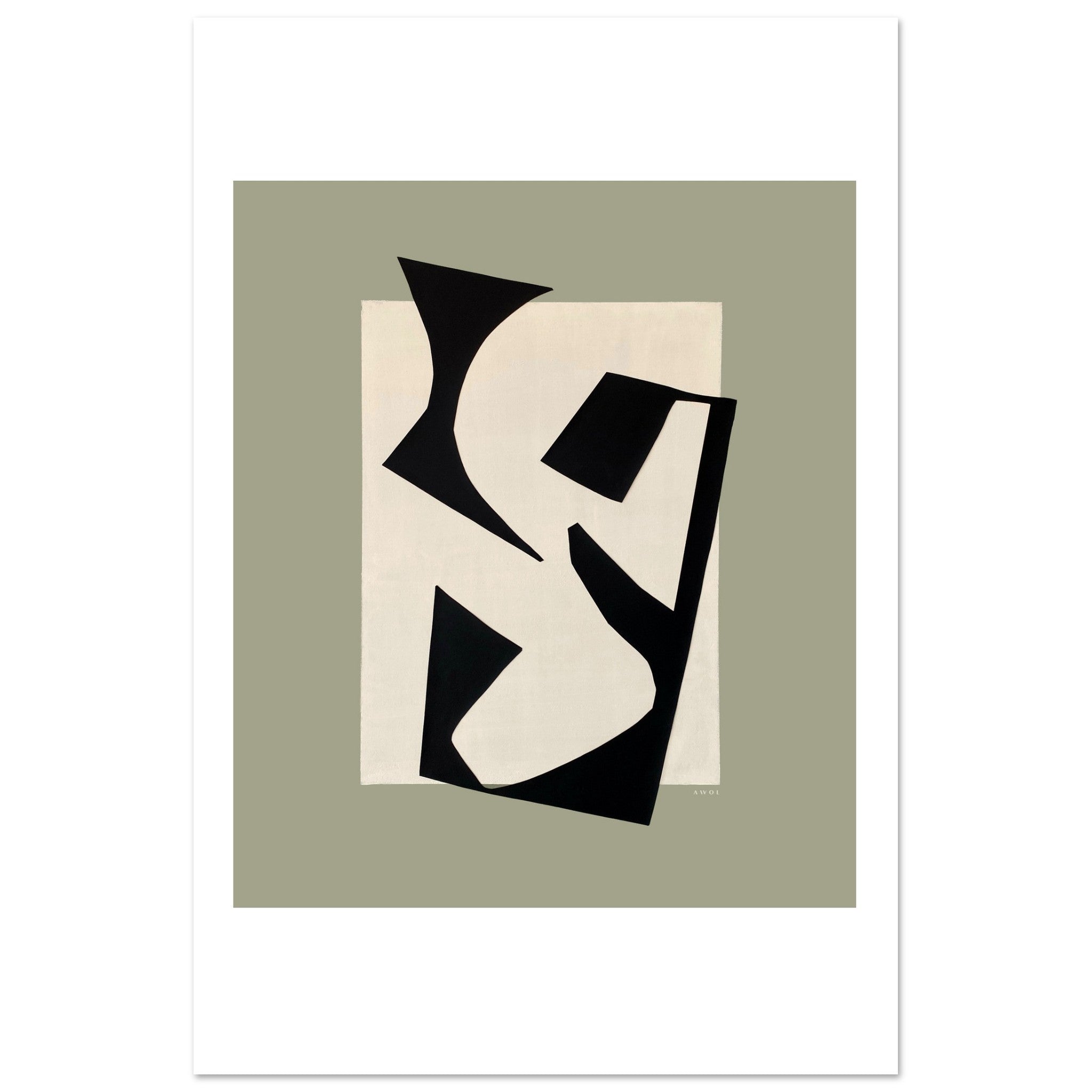 Abstract Rocks, Landscapes & Calanques: Premium Paper Poster