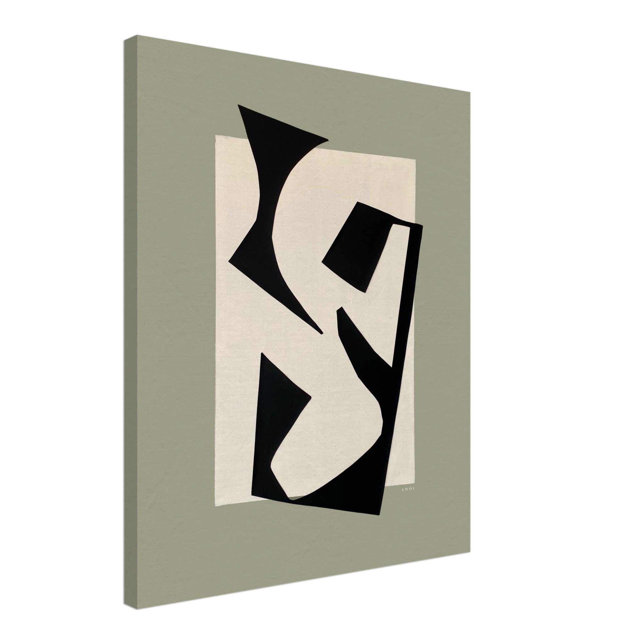 Coastlines & Calanques: Abstract Landscapes Canvas Art