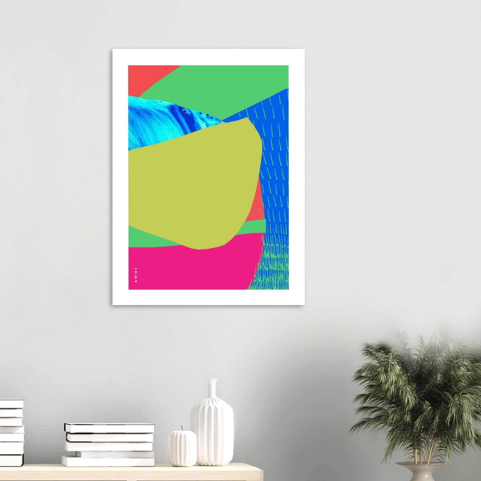 Colourful Bali, Thailand And Vietnam Abstract Landscapes: Aluminum Art Print